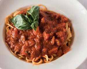 SPAGHETTI WITH MARINARA SAUCE