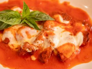 SAUSAGE PARMIGIANA